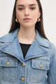 MICHAEL Michael Kors kurtka damska jeansowa niebieski MS610DYLAA