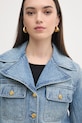 MICHAEL Michael Kors kurtka damska jeansowa niebieski MS610DYLAA