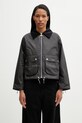 Barbour LWX1531GY71 kurtka przejściowa damska bawełniana szary LWX1531GY71