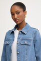 Morgan krótka kurtka damska jeansowa niebieski VODIA