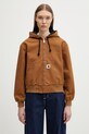 Carhartt WIP W' OG Active Jacket kurtka damska bawełniana brązowy I034321.HZ02
