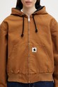 Carhartt WIP W' OG Active Jacket kurtka damska bawełniana brązowy I034321.HZ02