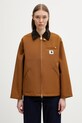 Carhartt WIP W' Clark Jacket kurtka przejściowa damska bawełniana brązowy I036144.00SXX