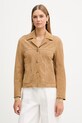 ViCOLO коротка куртка жіноча шкіряна коричневий TAB0174