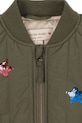Konges Sløjd kurtka bomber dziecięca JUNO SEQUIN BOMBER JACKET zielony KS104321.PreSpring