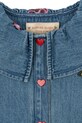 Konges Sløjd kurtka jeansowa dziecięca MAGOT SEQUIN DENIM SHIRT GOTS granatowy KS104363.PreSpring