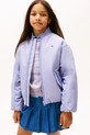 Tommy Hilfiger kurtka dziecięca bez kaptura fioletowy KG0KG08927.116.122.PPY2