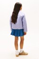 Tommy Hilfiger kurtka dziecięca fioletowy KG0KG08927.128.176.PPY2