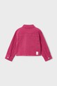Παιδικό τζιν μπουφάν Mayoral 3455.6H.Mini.PPY2 ροζ SS26