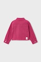 Παιδικό τζιν μπουφάν Mayoral 3455.6H.Mini.PPY2 ροζ SS26