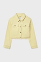 Mayoral geacă copii 6407.8F.Junior.PPY2 galben SS26