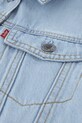 Dziewczynka Levi's kurtka jeansowa dziecięca BUBBLE TRUCKER 3EP789 niebieski