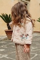 Otroška jakna Konges Sløjd FLORA SEQUIN JACKET S podlogo roza KS104811.PPY2