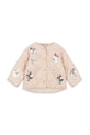 Otroška jakna Konges Sløjd FLORA SEQUIN JACKET KS104811.PPY2 roza SS26