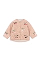 Konges Sløjd kurtka dziecięca FLORA SEQUIN JACKET KS104811.PPY2 różowy SS26