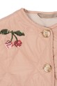 Konges Sløjd kurtka dziecięca FLORA SEQUIN JACKET różowy KS104811.PPY2