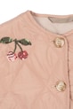 Konges Sløjd kurtka dziecięca FLORA SEQUIN JACKET różowy KS104811.PPY2