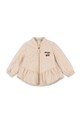 Konges Sløjd kurtka dziecięca JUNA SEQUIN BOMBER JACKET KS104873.PPY2 beżowy SS26