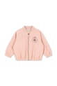 Konges Sløjd kurtka bomber dziecięca JUNO SEQUIN BOMBER JACKET KS104887.PPY2 różowy SS26