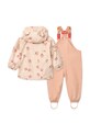 Παιδικό μπουφάν Liewood Manu Rainwear Set LW19910.G.PPY2 ροζ SS26