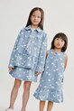 Liewood kurtka jeansowa dziecięca Kenza Printed Denim Overshirt LW20630.PPY2