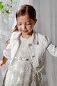 Dječja jakna Abel&Lula za prijelazno razdoblje bijela 5395.1.Mini.PPY2