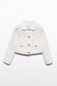 Dječja jakna Abel&Lula 5395.1.Mini.PPY2 bijela SS26