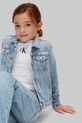 Calvin Klein Jeans gyerek farmer kabát LVCKSJD00G.116.PPY2 kék