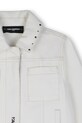 Deklice Otroška jeans jakna Karl Lagerfeld Z31133.114.150 bela