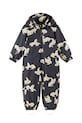 Overal pre bábätká Reima Jupperi 5100430B.PPY2 čierna SS26