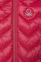 DÍVKA United Colors of Benetton vesta s kapucí dětská 21INGJ00H.P.Stagionale růžová