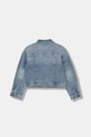 United Colors of Benetton bunda detská rifľová 2PORCN061.G.Riproposto modrá SS26