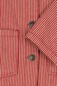 Konges Sløjd kurtka bawełniana dziecięca LUC SHIRT JACKET GOTS KS104352.PreSpring pomarańczowy