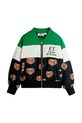 Mini Rodini kurtka bomber dziecięca E.T. 25810100 czarny SS26
