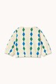 Tinycottons kurtka niemowlęca DIAMONDS BABY JACKET SS26.145 beżowy SS26