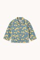 Дитяча джинсова куртка Tinycottons ORANGES JACKET SS26.360 блакитний SS26