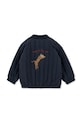 Konges Sløjd kurtka bomber dziecięca JUNO BOMBER JACKET bez kaptura granatowy KS104877.PPY2