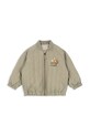 Konges Sløjd kurtka bomber dziecięca JUNO BOMBER JACKET KS104877.PPY2 zielony SS26