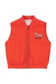 Konges Sløjd bezrękawnik dziecięcy JUNO SEQUIN VEST KS104889.PPY2 czerwony SS26