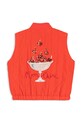 Chłopiec Konges Sløjd bezrękawnik dziecięcy JUNO SEQUIN VEST KS104889.PPY2 czerwony