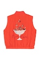 Chłopiec Konges Sløjd bezrękawnik dziecięcy JUNO SEQUIN VEST KS104889.PPY2 czerwony