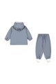 Chłopiec Konges Sløjd kurtka i spodnie dziecięce SHARKA RAIN SET KS105079.PPY2 niebieski