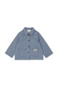 Konges Sløjd kurtka dziecięca LUC SHIRT JACKET GOTS KS104958.PPY2 niebieski SS26