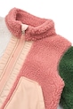Παιδικό μπουφάν Liewood Noam Pile Jacket ροζ LW20017.PPY2