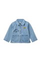 Liewood kurtka jeansowa dziecięca Kinsley Placement Denim Overshirt LW20934.PPY2 niebieski SS26