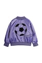 Deklice Mini Rodini bomber jakna otroška Soccerball 26210106 vijolična