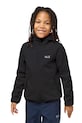 Jack Wolfskin softshellová bunda dětská FOURWINDS JACKET KIDS A61854.104.152 černá