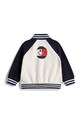 Tommy Hilfiger kurtka varsity niemowlęca z bawełną KN0KN02393.PPY2 granatowy SS26