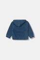 United Colors of Benetton džínsová bunda detská bavlnená s elastanom 24LGGN04I.P.Stagionale tmavomodrá SS26
