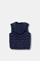 United Colors of Benetton bezrękawnik z kapturem dziecięcy 2TWDGJ00G.P.Riproposto granatowy SS26